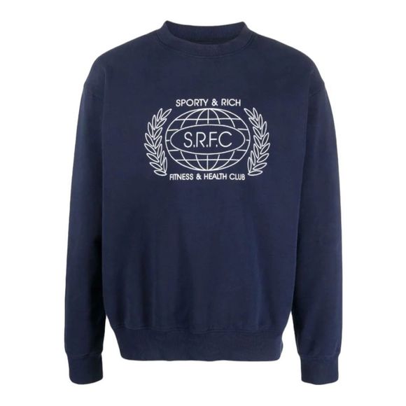 Sporty & Rich Fitness and Health Club Sweatshirt - Picture 1 of 11